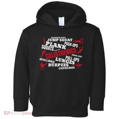 Calisthenics Toddler Hoodie