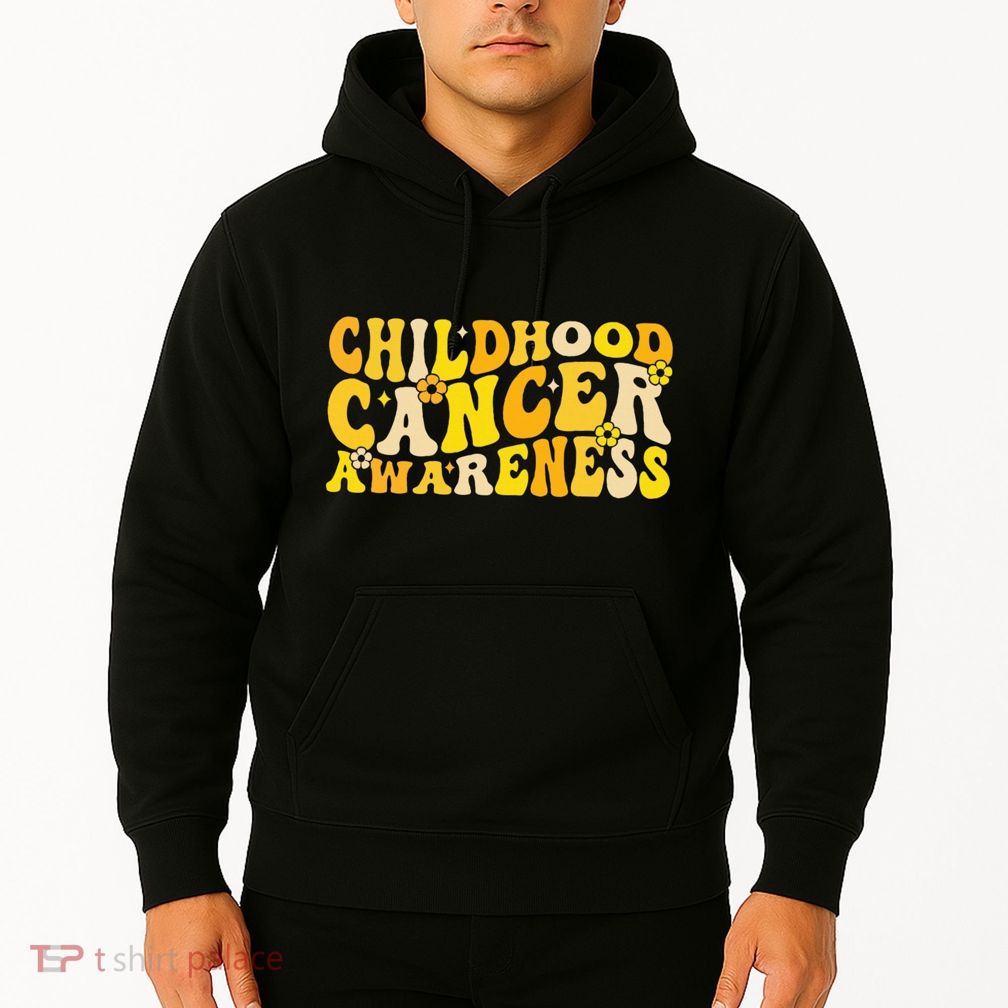 Childhood Cancer Awareness Rainbow Awareness Hoodie