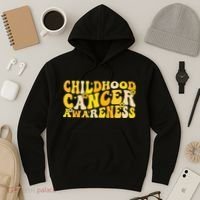 Childhood Cancer Awareness Rainbow Awareness Hoodie thumb 3