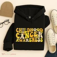 Childhood Cancer Awareness Rainbow Awareness Hoodie thumb 4