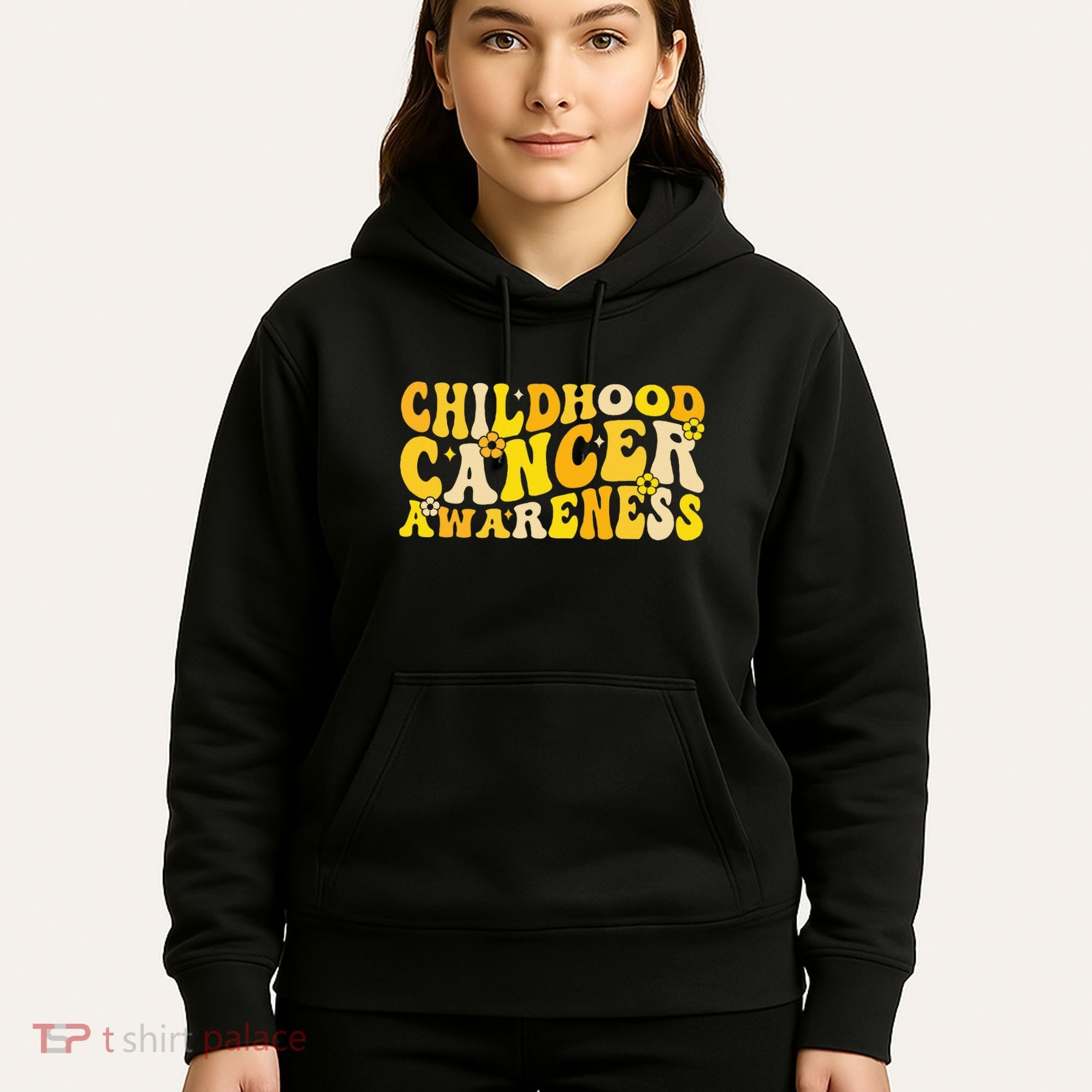 Childhood Cancer Awareness Rainbow Awareness Hoodie