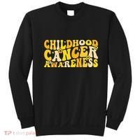 Childhood Cancer Awareness Rainbow Awareness Sweatshirt thumb 0