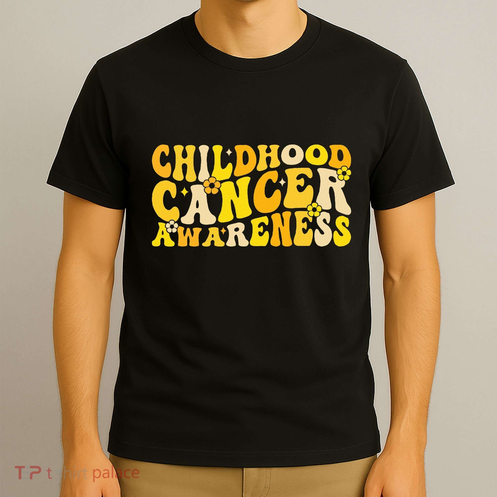 Childhood Cancer Awareness Rainbow Awareness T-Shirt