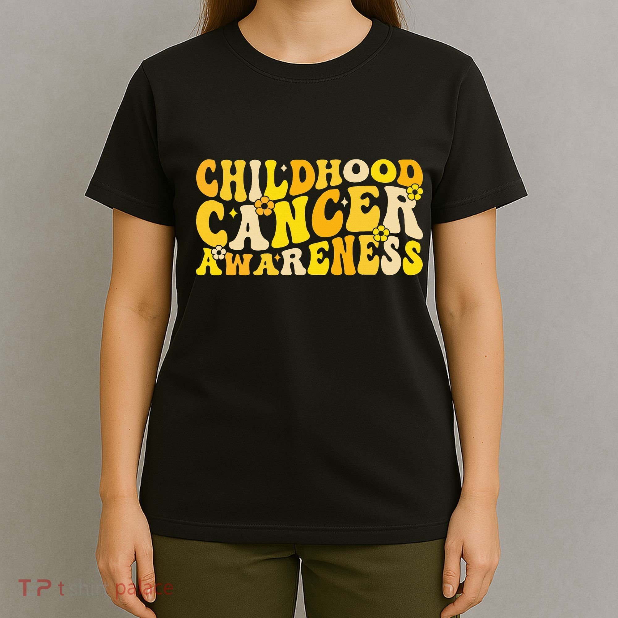 Childhood Cancer Awareness Rainbow Awareness T-Shirt