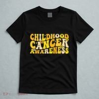 Childhood Cancer Awareness Rainbow Awareness T-Shirt thumb 5