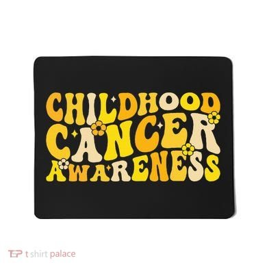 Childhood Cancer Awareness Rainbow Awareness Mousepad