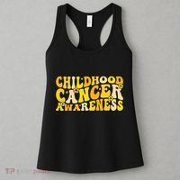 Childhood Cancer Awareness Rainbow Awareness Women's Tank Top thumb 3