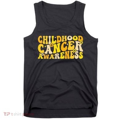 Childhood Cancer Awareness Rainbow Awareness Tank Top