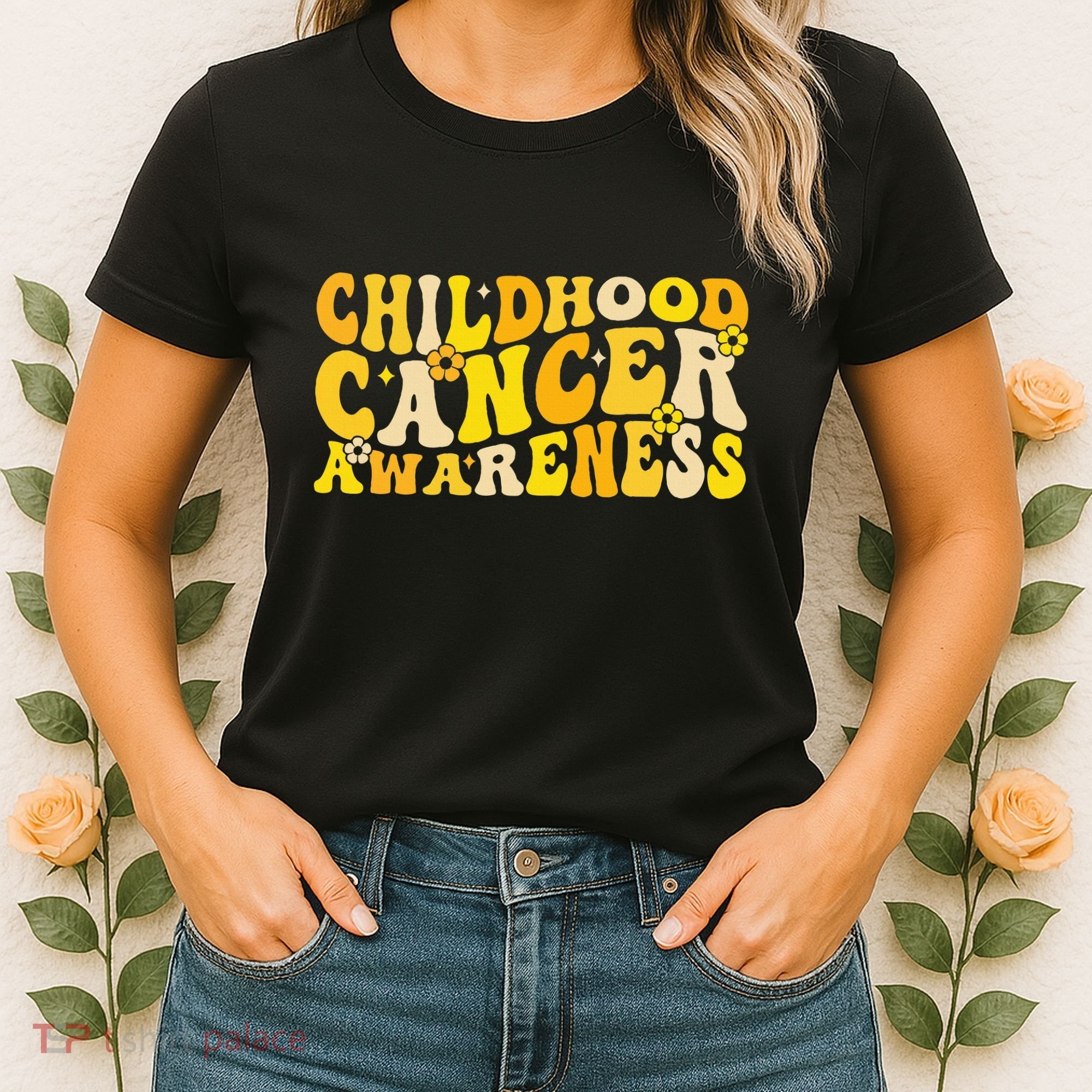 Childhood Cancer Awareness Rainbow Awareness Women's T-Shirt