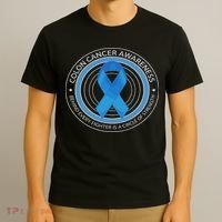 Colon Cancer Awareness Colorectal Cancer Month T-Shirt thumb 3