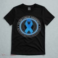 Colon Cancer Awareness Colorectal Cancer Month T-Shirt thumb 5