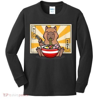 Capybara Kids Long Sleeve Shirt