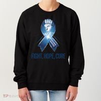 Colon Cancer Awareness - Fight Hope Cure Women's Sweatshirt thumb 0
