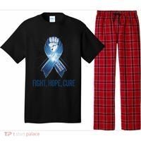 Colon Cancer Awareness - Fight Hope Cure Pajama Set thumb 0