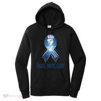 Colon Cancer Awareness - Fight Hope Cure Women's Hoodie thumb 0