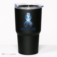 Colon Cancer Awareness - Fight Hope Cure Tumbler thumb 0