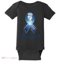 Colon Cancer Awareness - Fight Hope Cure Baby Bodysuit thumb 0