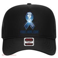 Colon Cancer Awareness - Fight Hope Cure Hat thumb 0