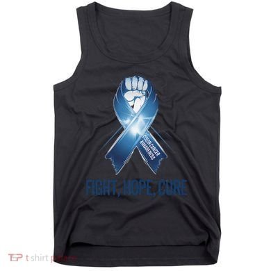 Colon Cancer Awareness - Fight Hope Cure Tank Top