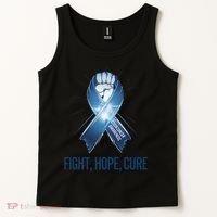 Colon Cancer Awareness - Fight Hope Cure Tank Top thumb 2