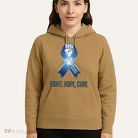 Colon Cancer Awareness - Fight Hope Cure Hoodie thumb 5