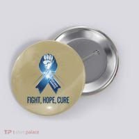 Colon Cancer Awareness - Fight Hope Cure Button thumb 0