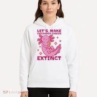 Childhood Cancer Awareness Axolotl Hoodie thumb 5