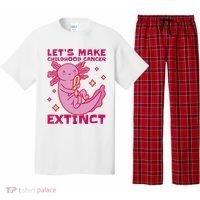 Childhood Cancer Awareness Axolotl Pajama Set thumb 0