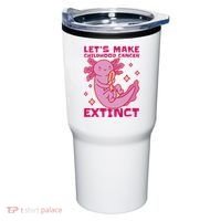 Childhood Cancer Awareness Axolotl Tumbler thumb 0