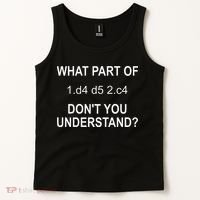 Cool Chess Art Chess Lover Chess Player Tank Top thumb 2
