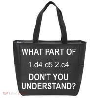 Cool Chess Art Chess Lover Chess Player Tote Bag thumb 0