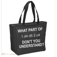 Cool Chess Art Chess Lover Chess Player Tote Bag thumb 2