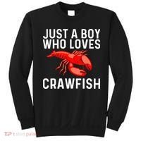 Cool Crawfish Art For Lobster Crawdad Boil Food Sweatshirt thumb 0