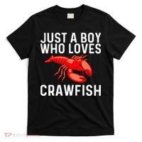 Cool Crawfish Art For Lobster Crawdad Boil Food T-Shirt thumb 0