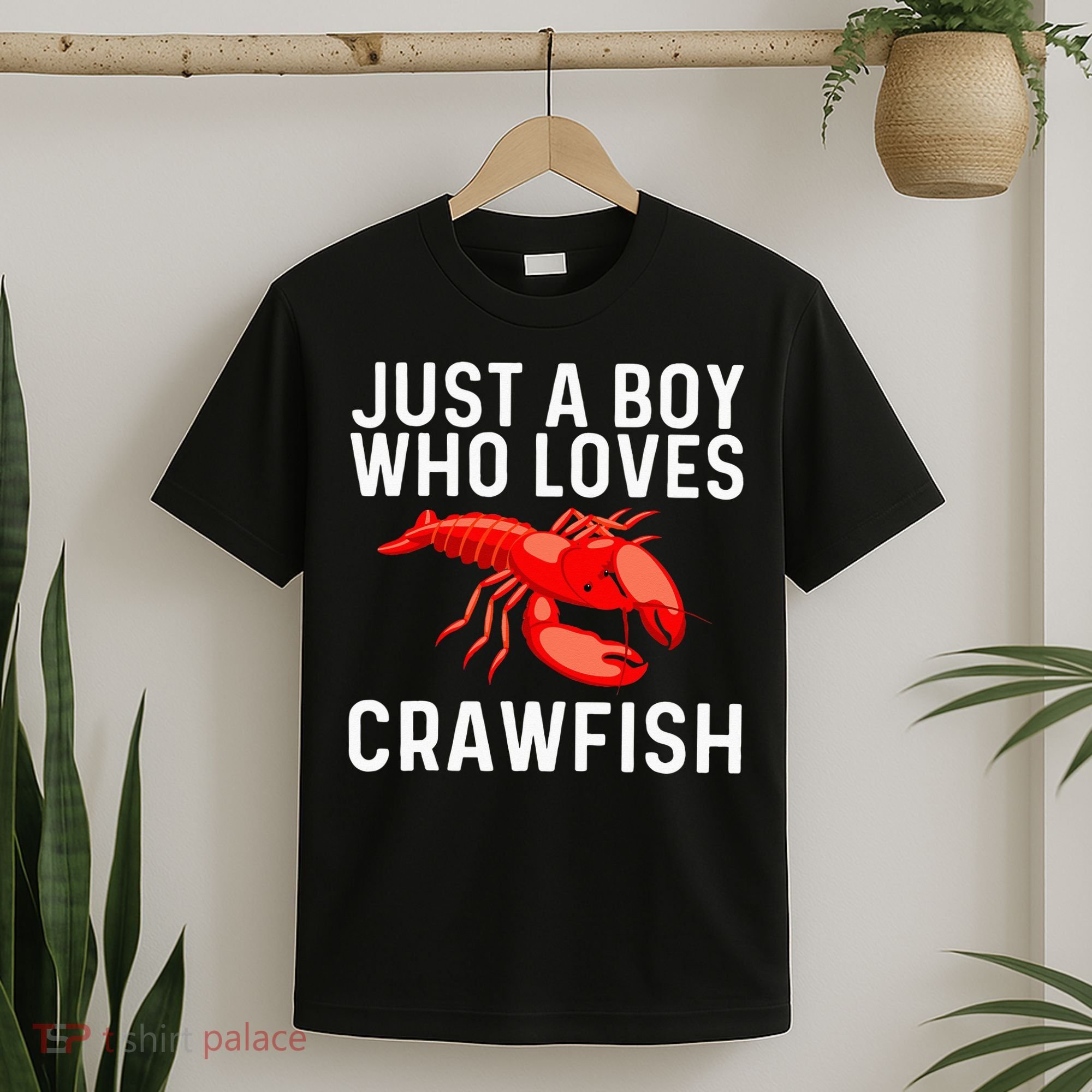 Cool Crawfish Art For Lobster Crawdad Boil Food T-Shirt