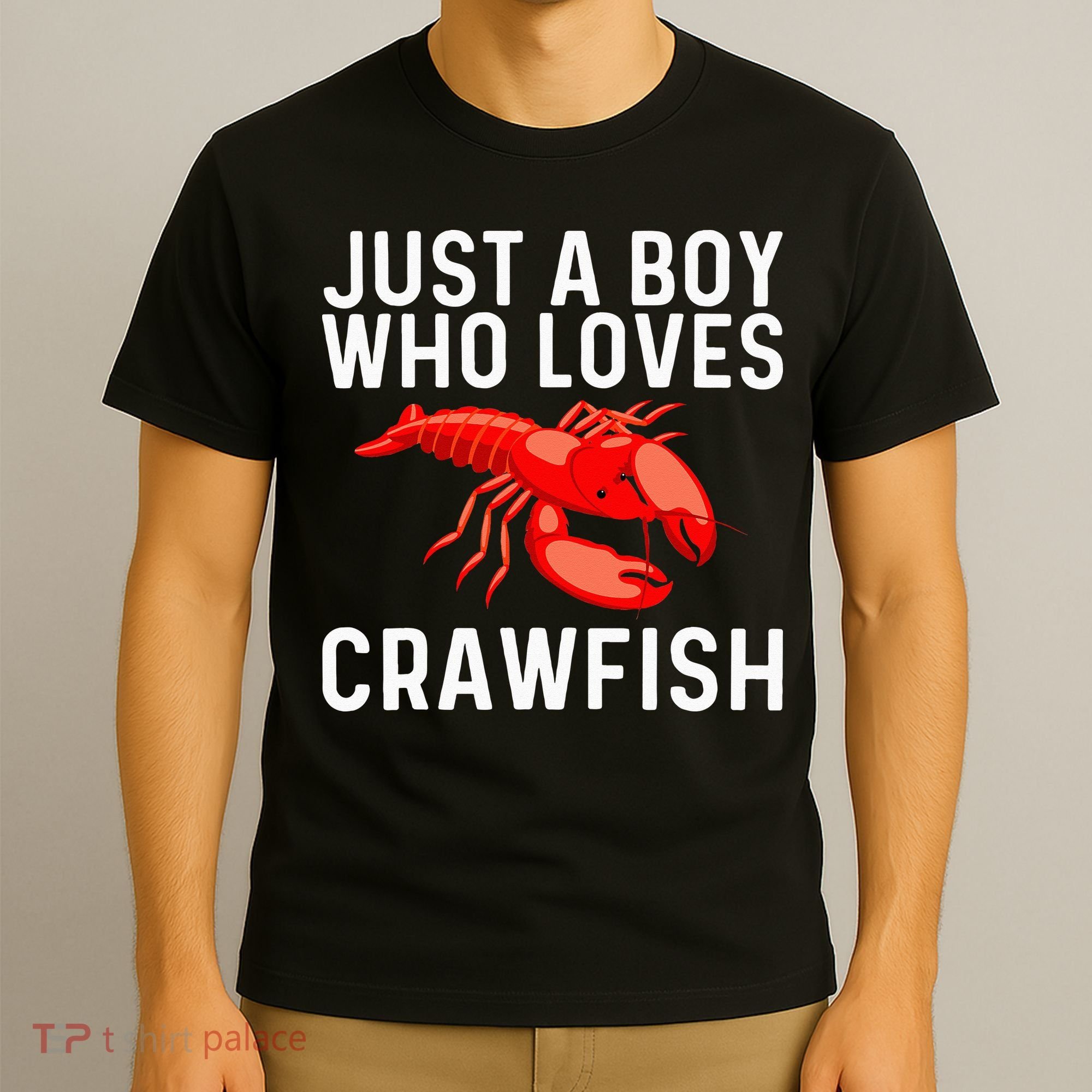 Cool Crawfish Art For Lobster Crawdad Boil Food T-Shirt