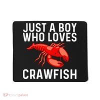 Cool Crawfish Art For Lobster Crawdad Boil Food Mousepad thumb 0