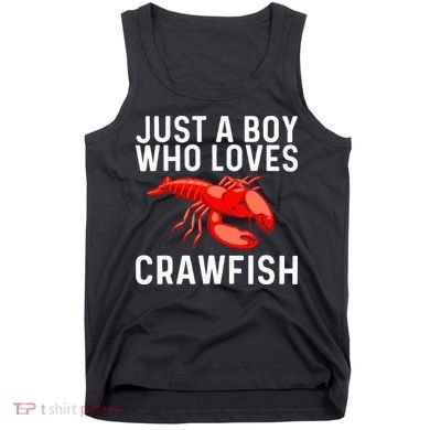 Cool Crawfish Art For Lobster Crawdad Boil Food Tank Top
