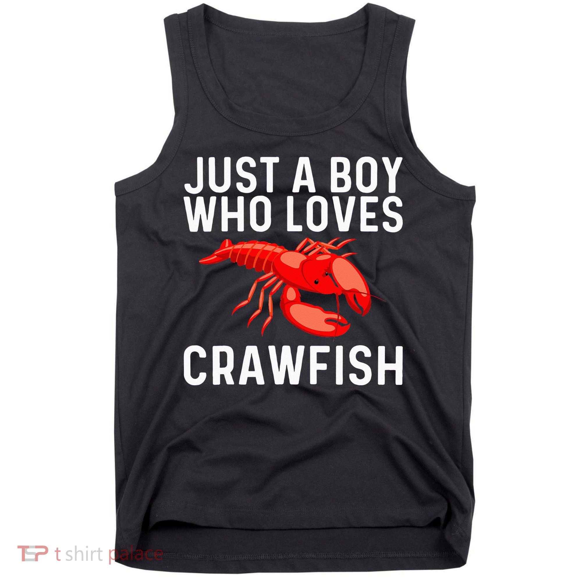 Cool Crawfish Art For Lobster Crawdad Boil Food Tank Top