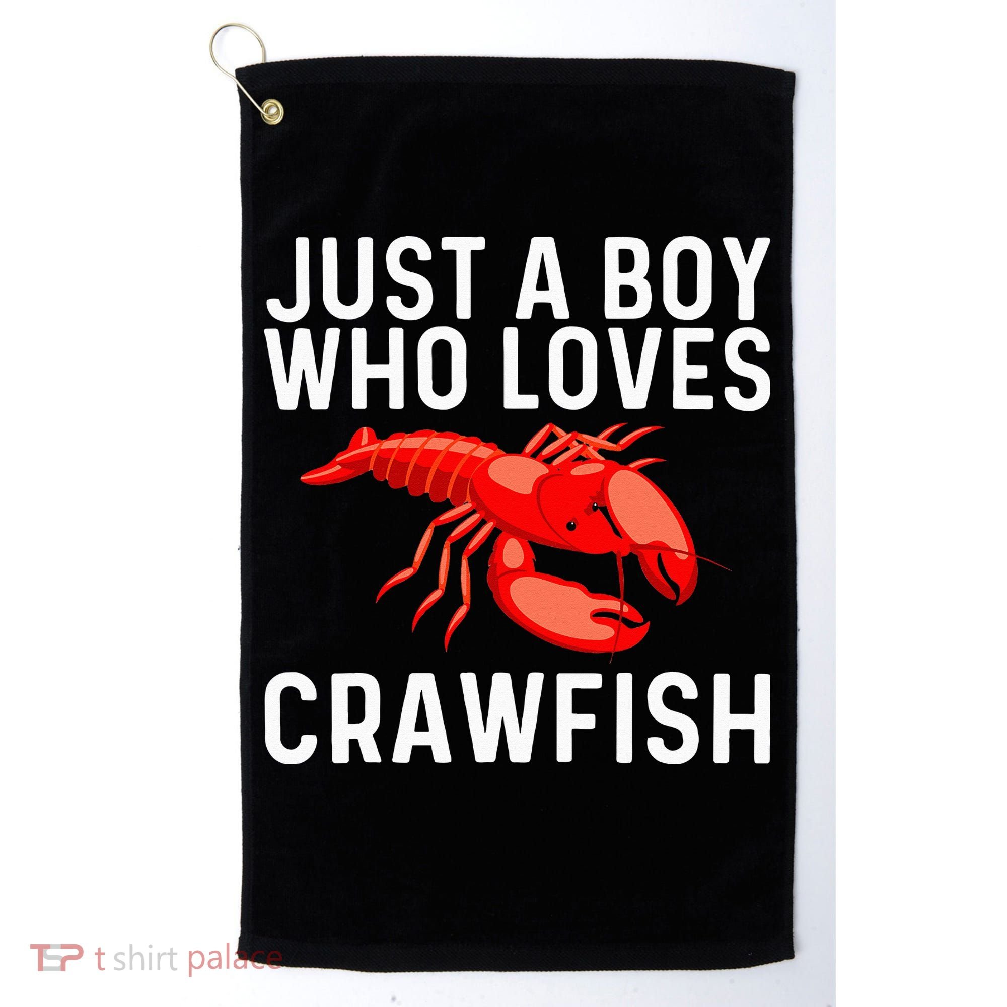 Cool Crawfish Art For Lobster Crawdad Boil Food Golf Towel