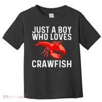Cool Crawfish Art For Lobster Crawdad Boil Food Toddler T-Shirt thumb 0