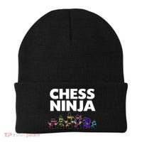 Cool Chess Art For Boy Chess Player Chess Lovers Beanie thumb 0
