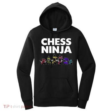 Cool Chess Art For Boy Chess Player Chess Lovers Women's Hoodie