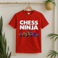 Cool Chess Art For Boy Chess Player Chess Lovers T-Shirt thumb 2