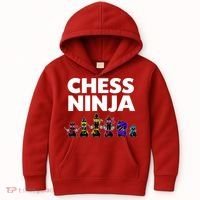 Cool Chess Art For Boy Chess Player Chess Lovers Kids Hoodie thumb 0