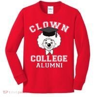 Clown College Alumni Kids Long Sleeve Shirt thumb 0