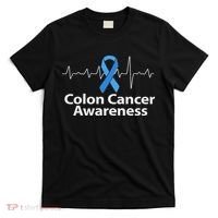 Colon Cancer Awareness Colorectal Cancer Month T-Shirt thumb 0