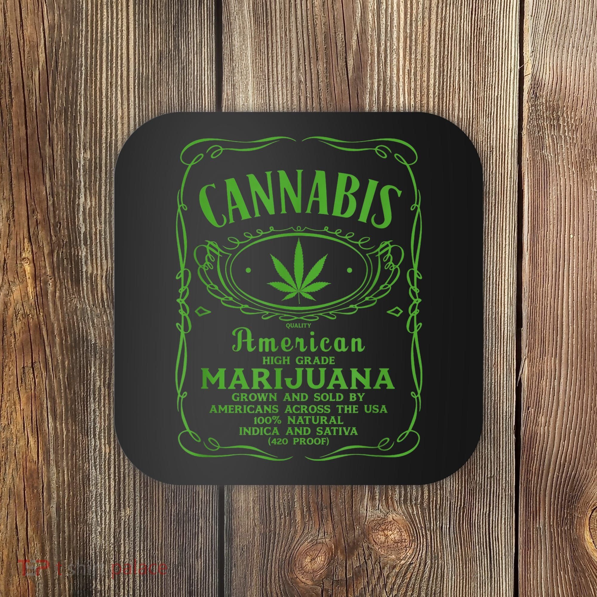 Cannabis Coaster