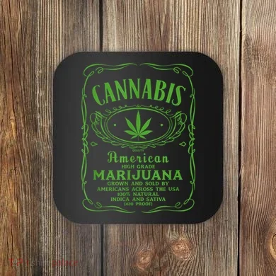 Cannabis Coaster