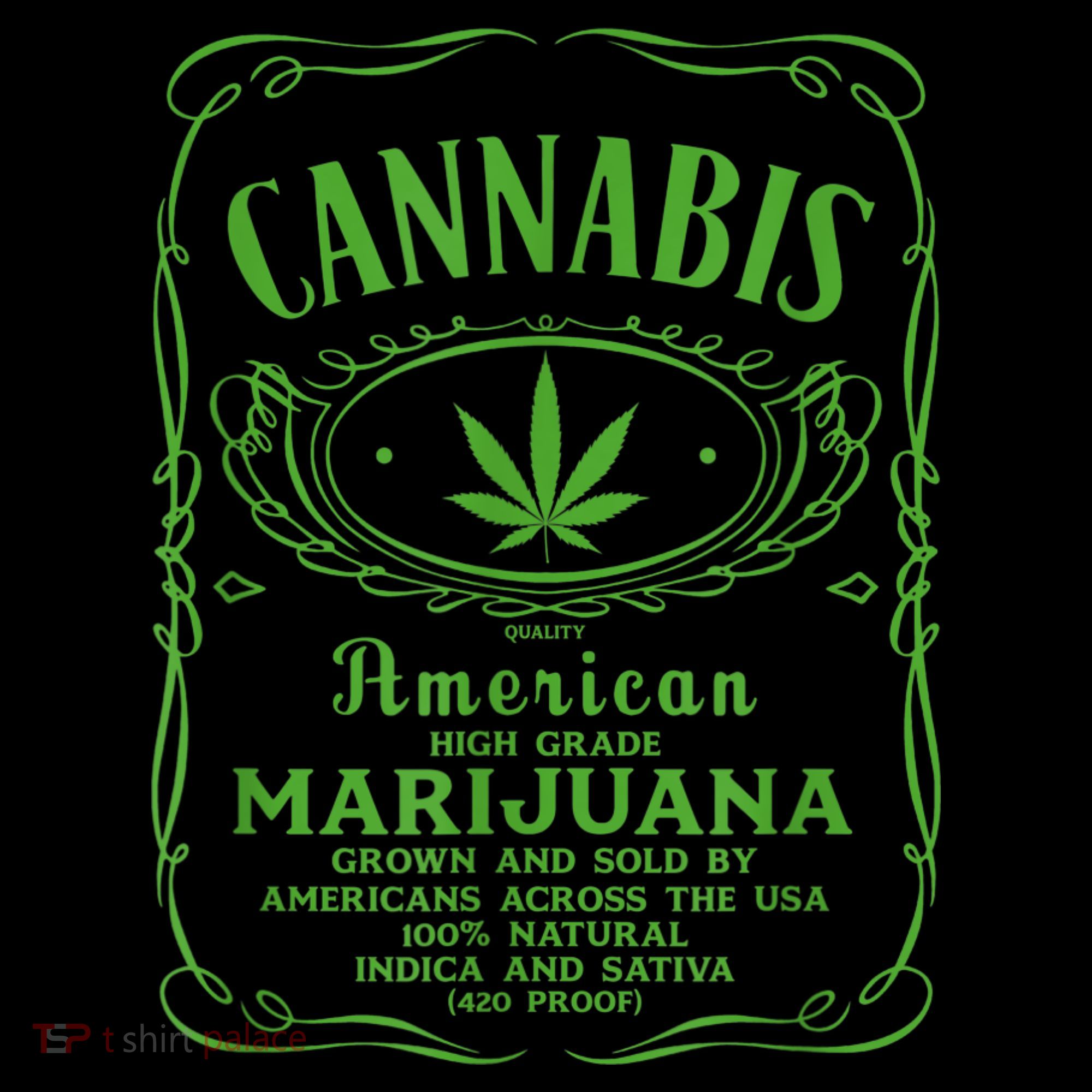 Cannabis Coaster
